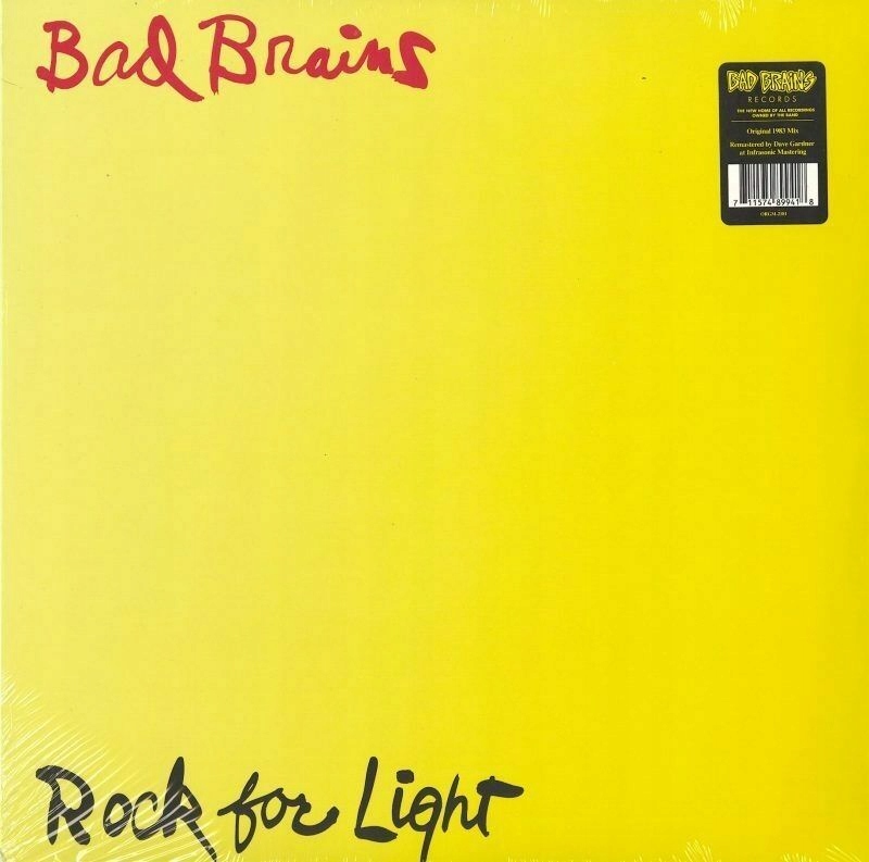 {{{ Bad Brains Rock For Light (1 Lp) Usa