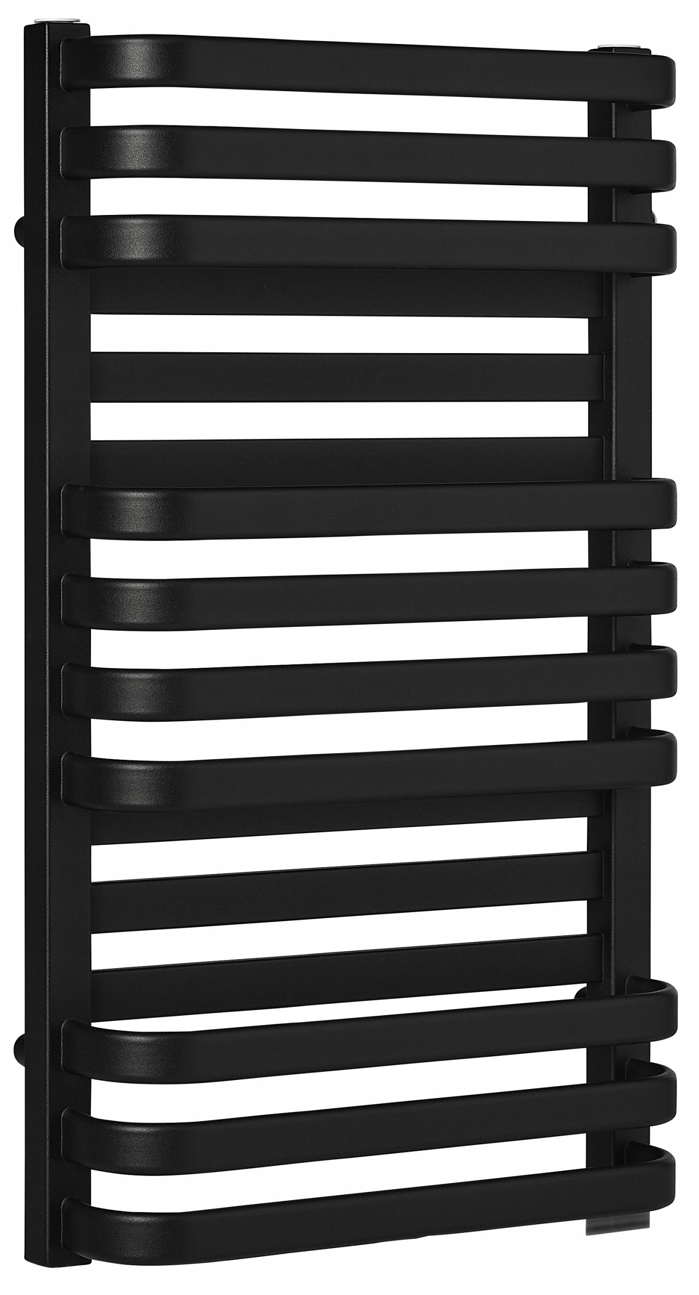 Koupelnový radiátor Luxrad Plus New 73x43 černý mat, žebříkový, 478 W
