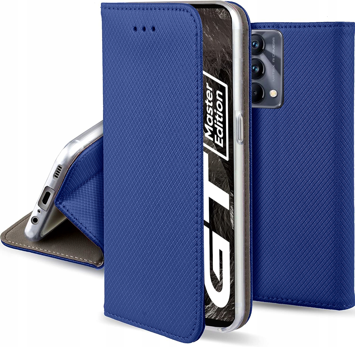 

Etui Smart Magnet Szkło do Realme Gt Master 5G