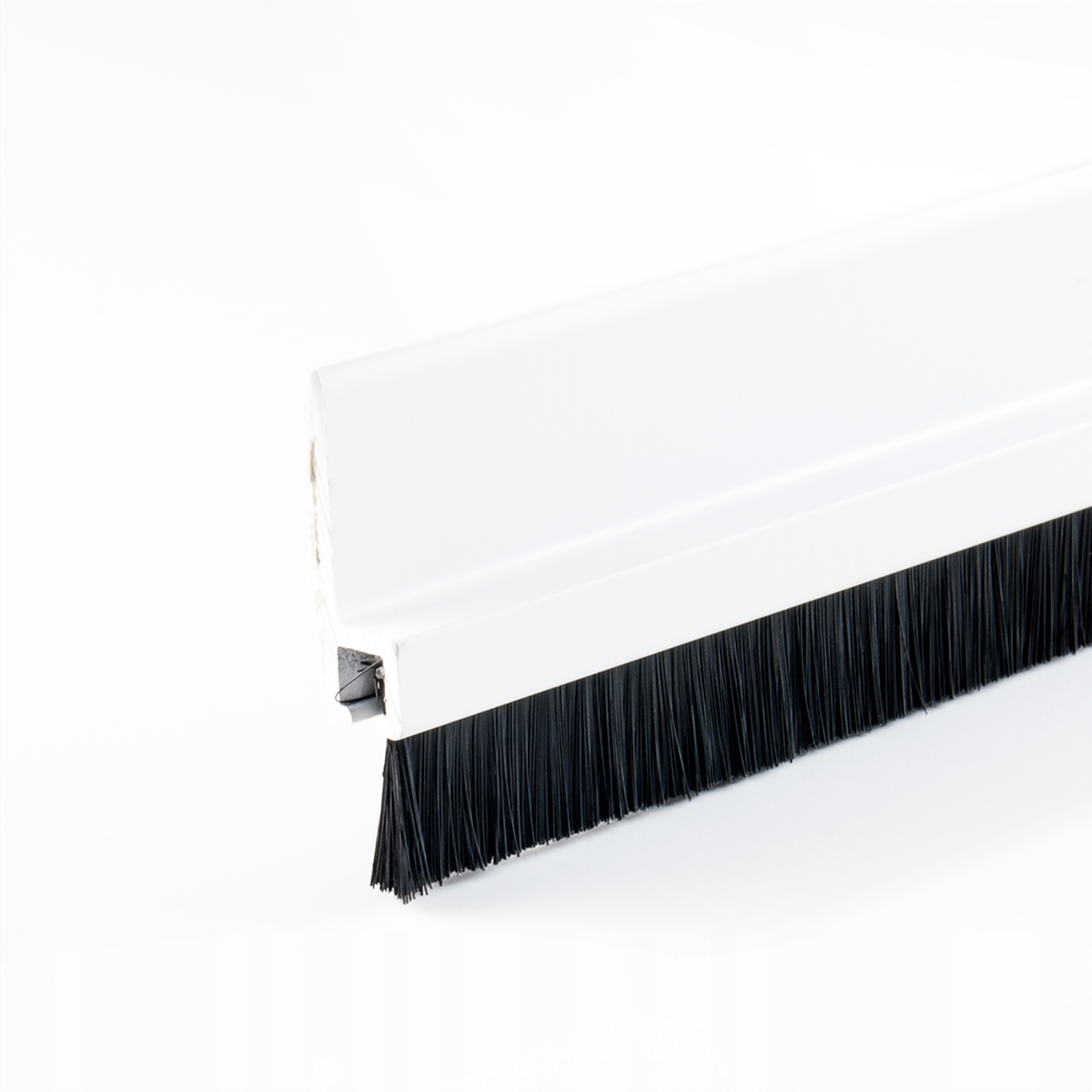 Kartáč Na Dveře Lišta Hliníkové těsnění 5ks samolepicí bílá 98cm