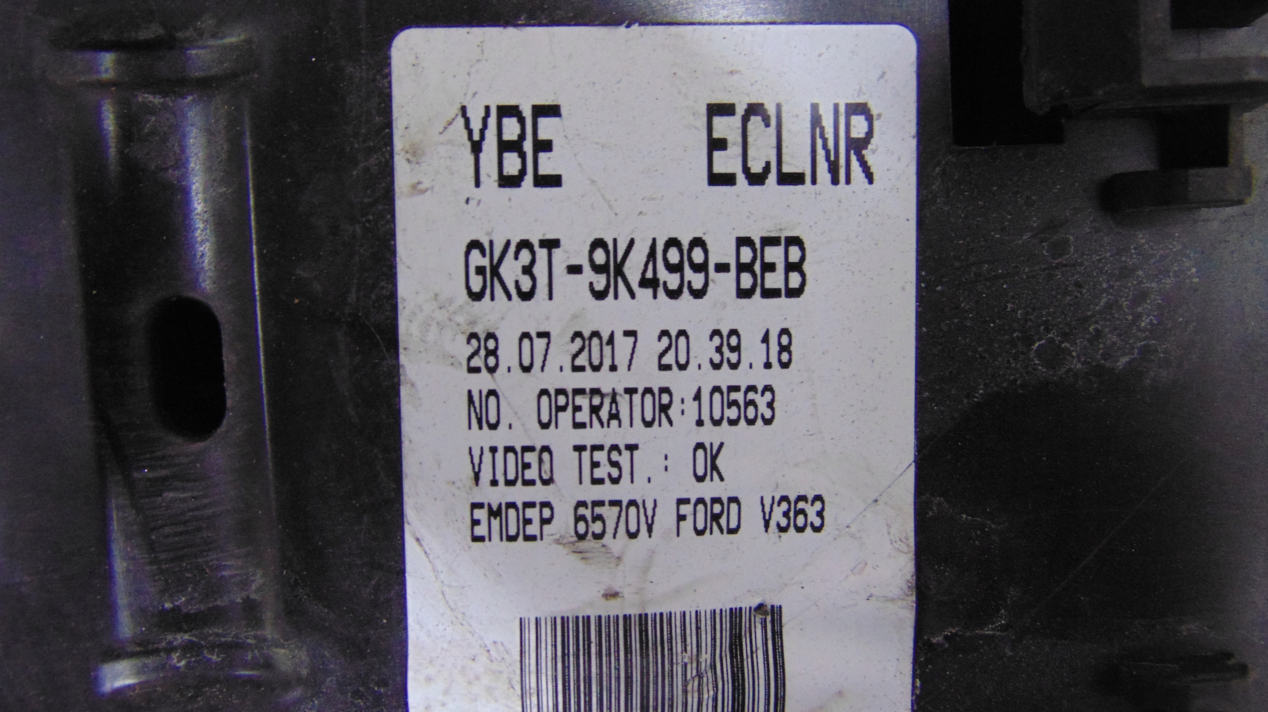 compartment wiring bundle 2.0TDCI FORD TRANSIT MK8 12-20 ROK