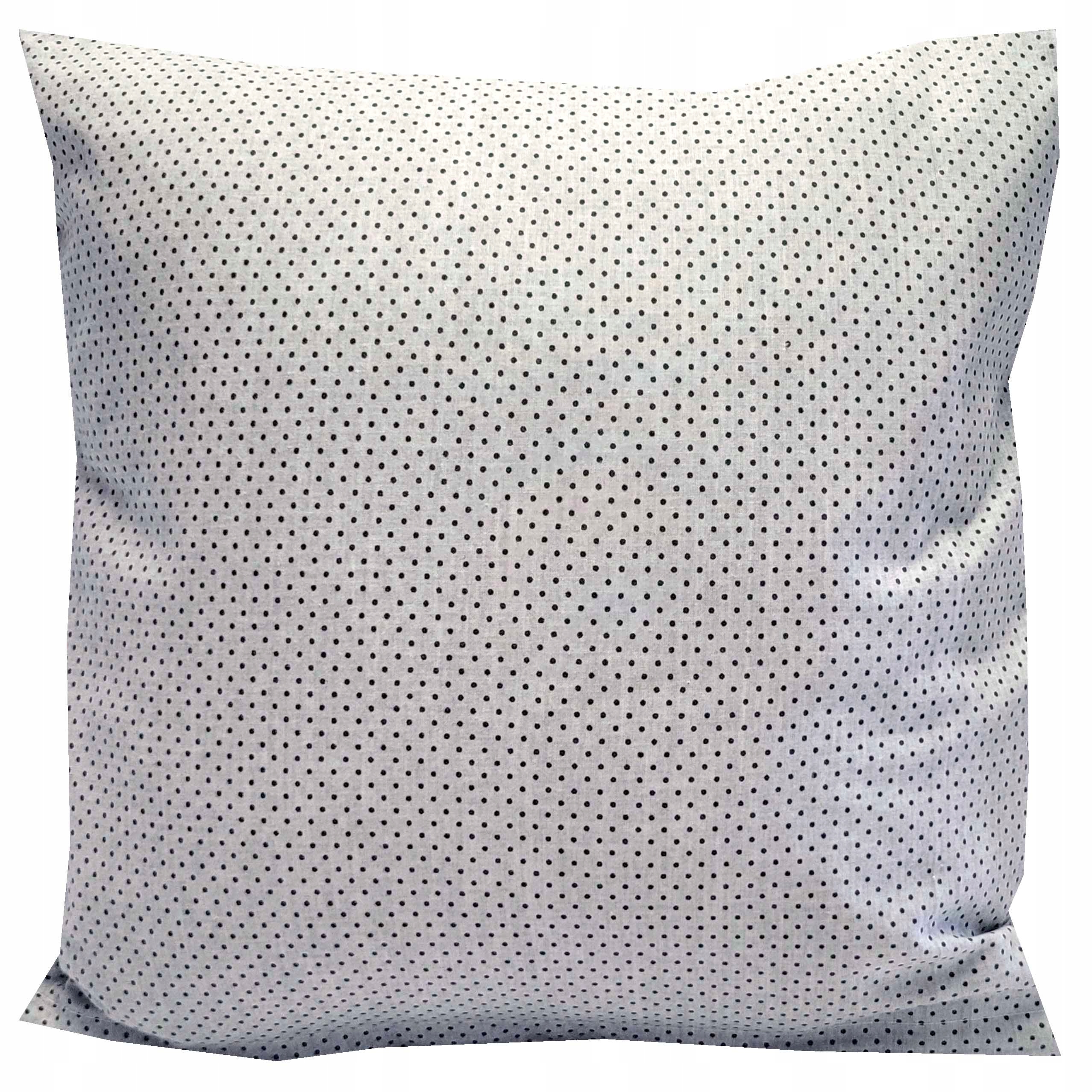 Poszewka na jaśka poduszkę 40x60 Kropka czarna