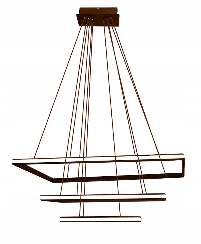 Led Lampa Závěsný Lustr Strop Dálkový Ovladač 116 W