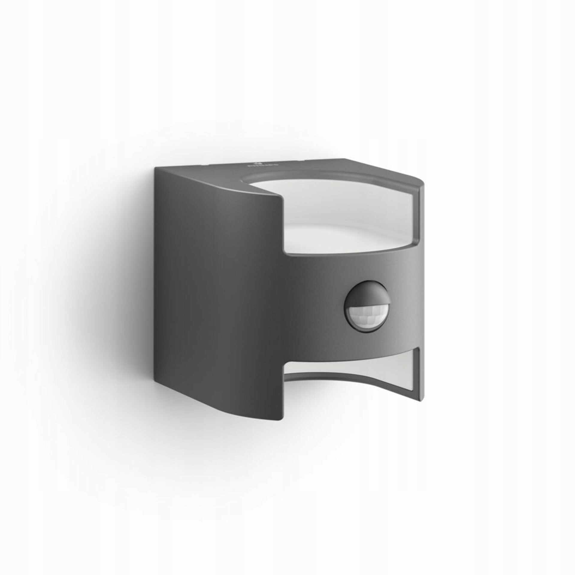 Philips Grass vonkajšie Led nástenné svietidlo so senzorom, 2×4,5W, IP44 antr