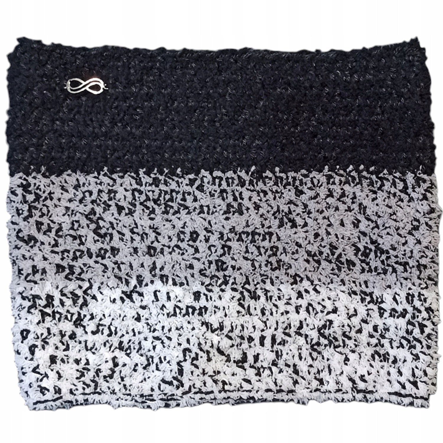 nákrčník Ombi Soft handmade háček šála zelená ča