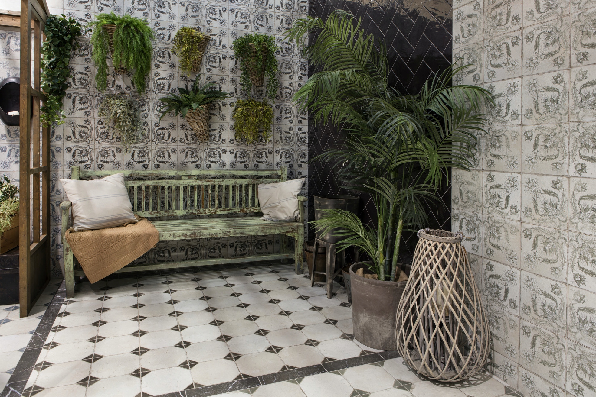 PŁYTKI FS YARD BLACK 45X45 PATCHWORK PERONDA G. I Typ terakota