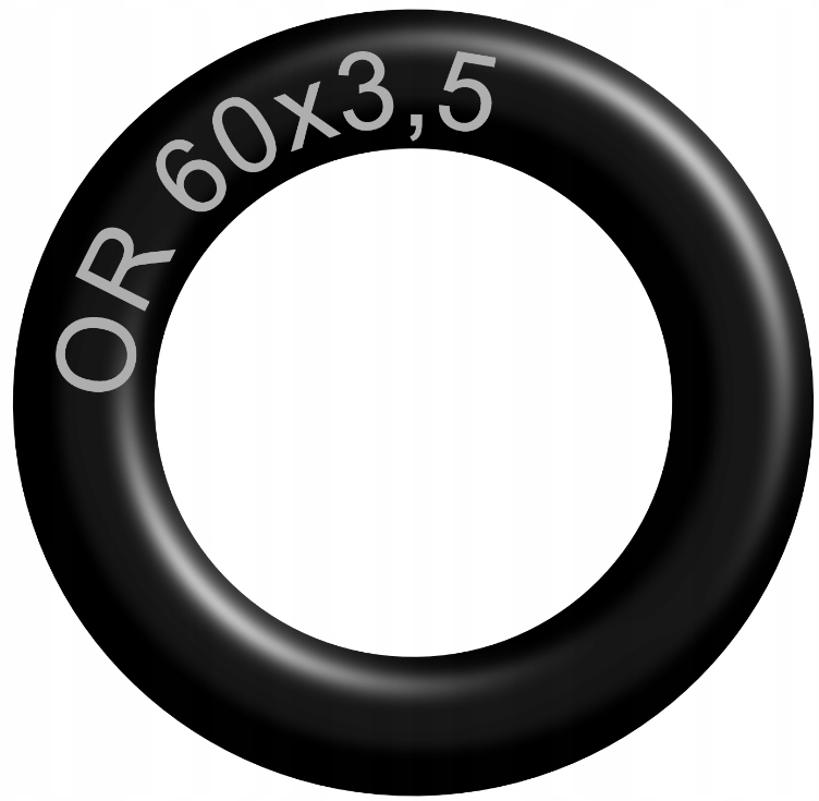 Oring 60x3,5 mm NBR70 gumový olejotěsný tmel 100 ks
