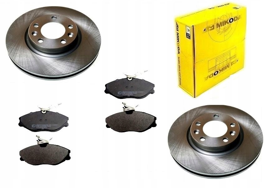 Kotouče Peugeot 607 2000-2004 Přední Sada 283 MM