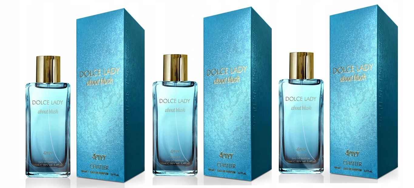 Dolce Lady About Blush 4ever 3x100ml Chatler