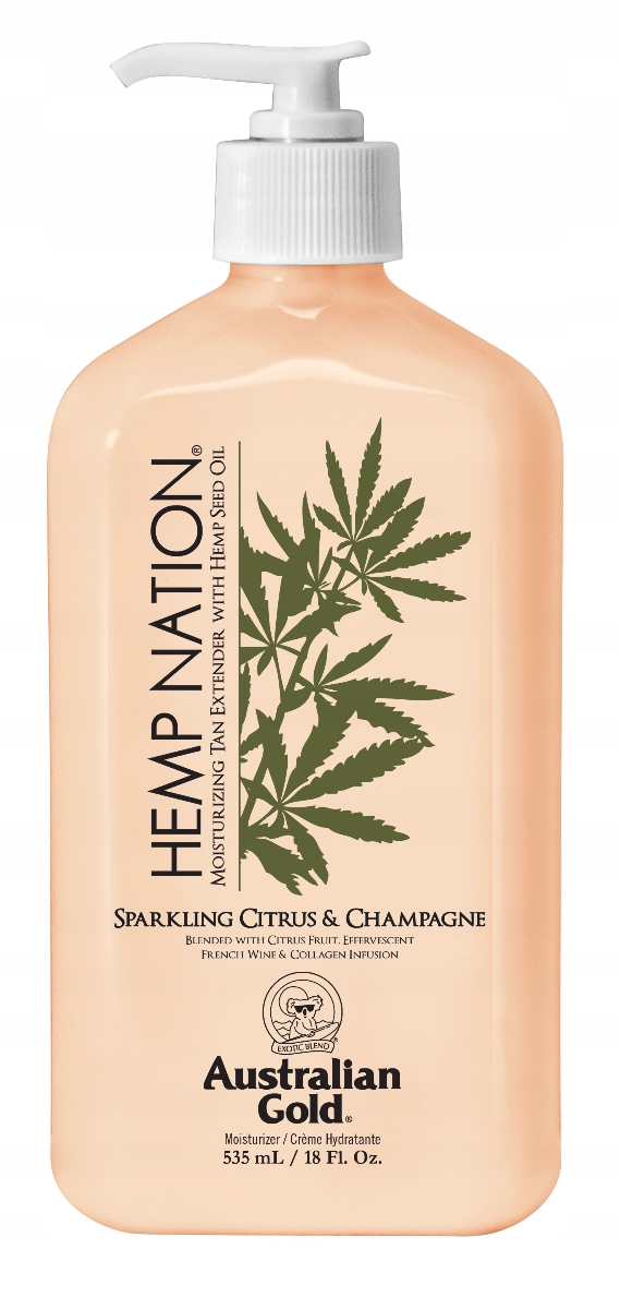 Australian Gold Hemp Nation Sparkling Citrus and Champagne CollagenInfusion
