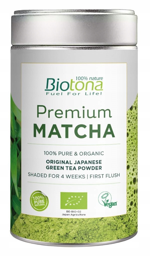 Herbata zielona matcha Premium 80g Bio Biotona