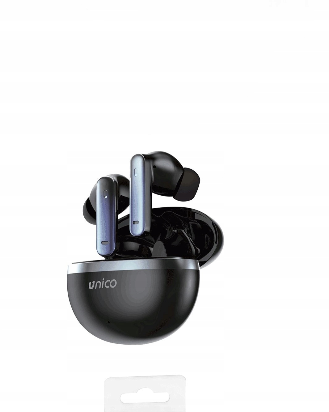 Słuchawki douszne bezprzewodowe Earbuds Czarne Bluetooth 5.3