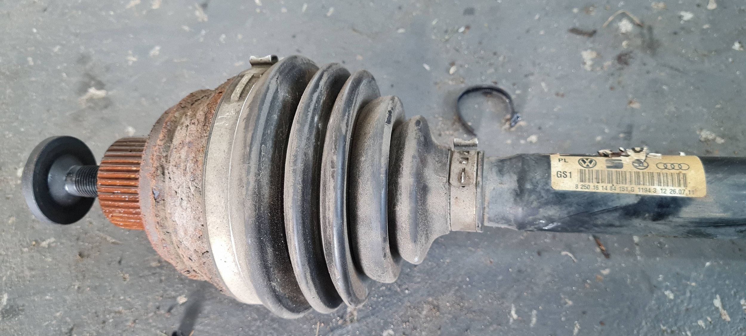 A6 C7 4G semi-axis left right front 3.0 2.0 TDI 8R0407271C A4 B8 A5 Q5 8R