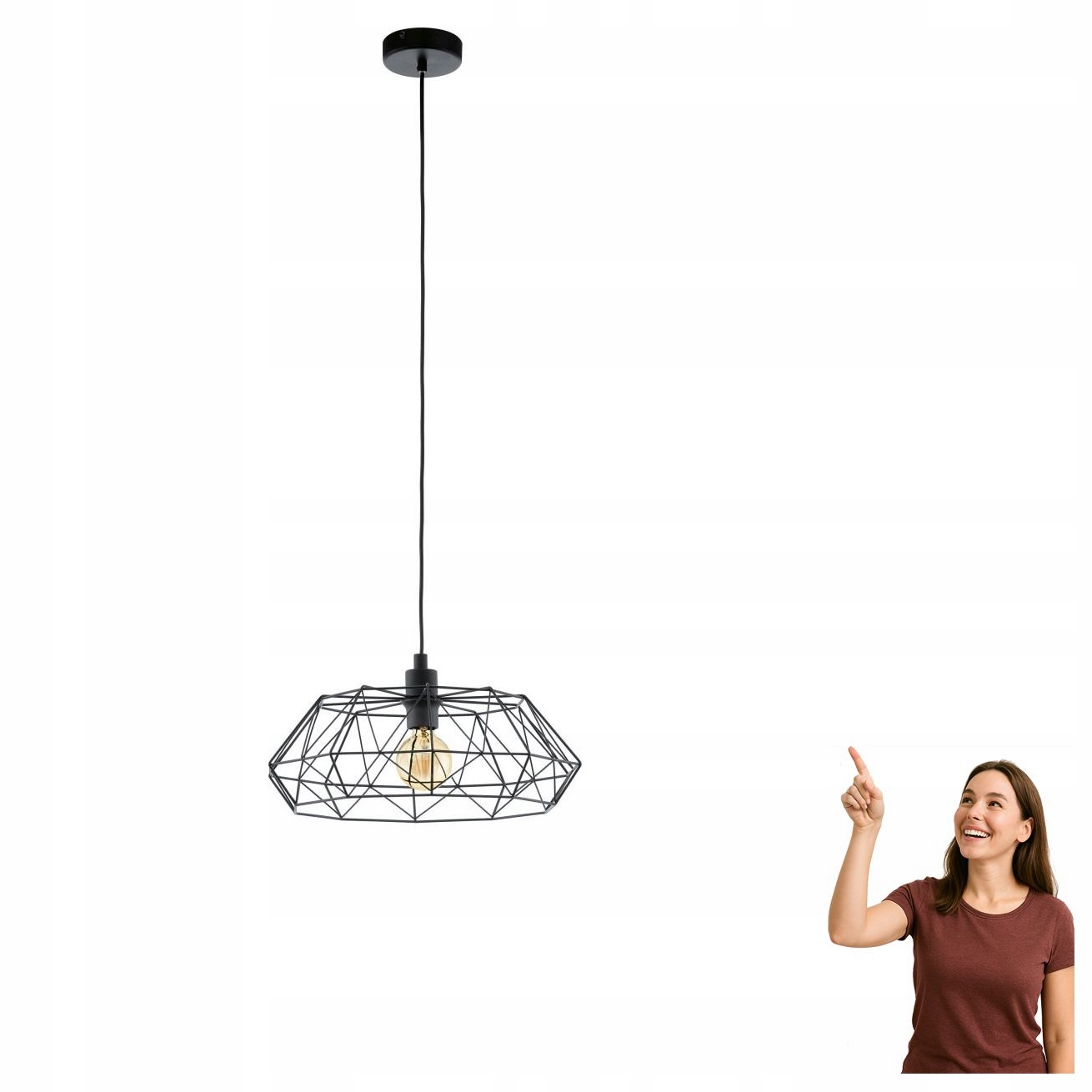 Závesná lampa Carlton 2 49487 Eglo