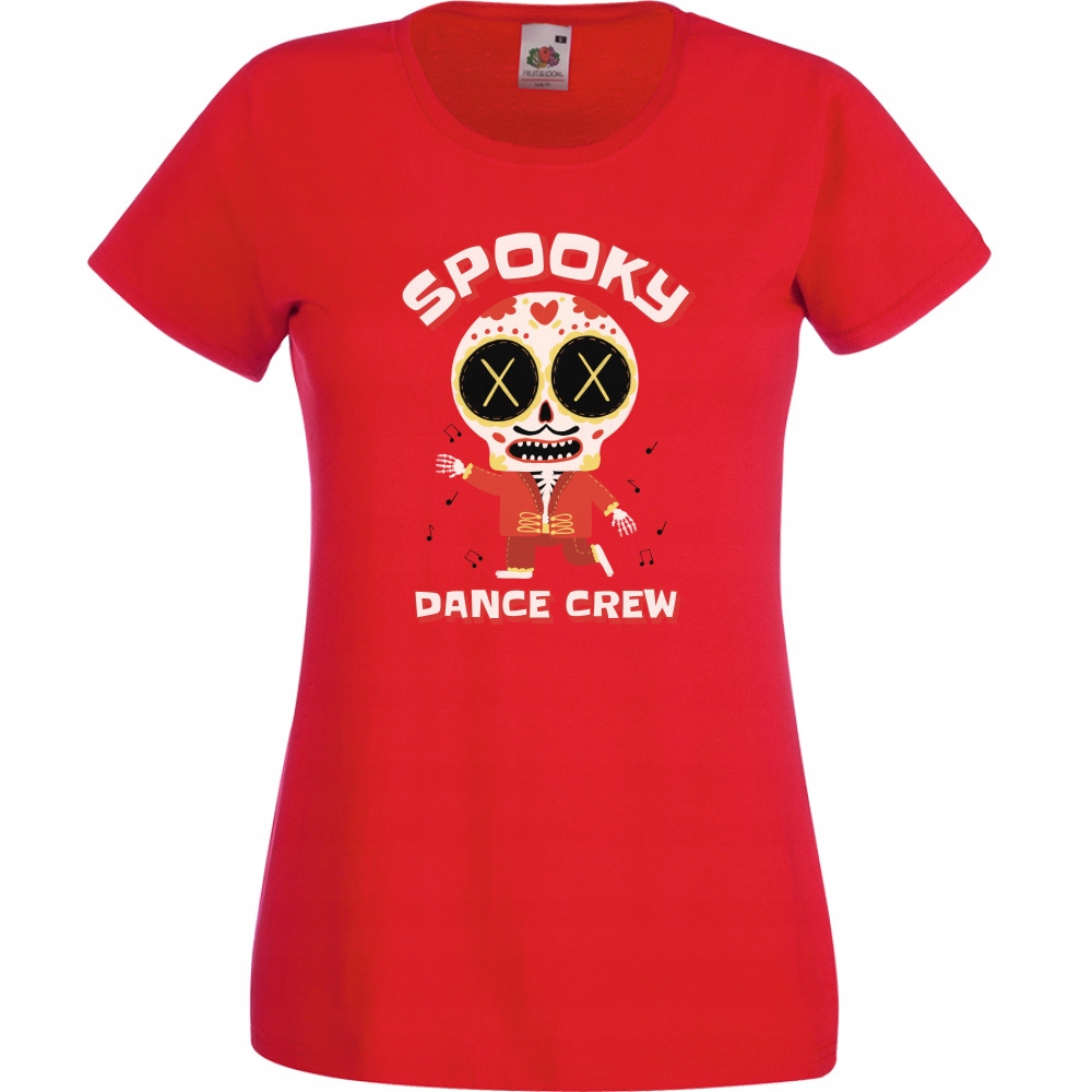 

Koszulka spooky dance halloween XXL czerwona