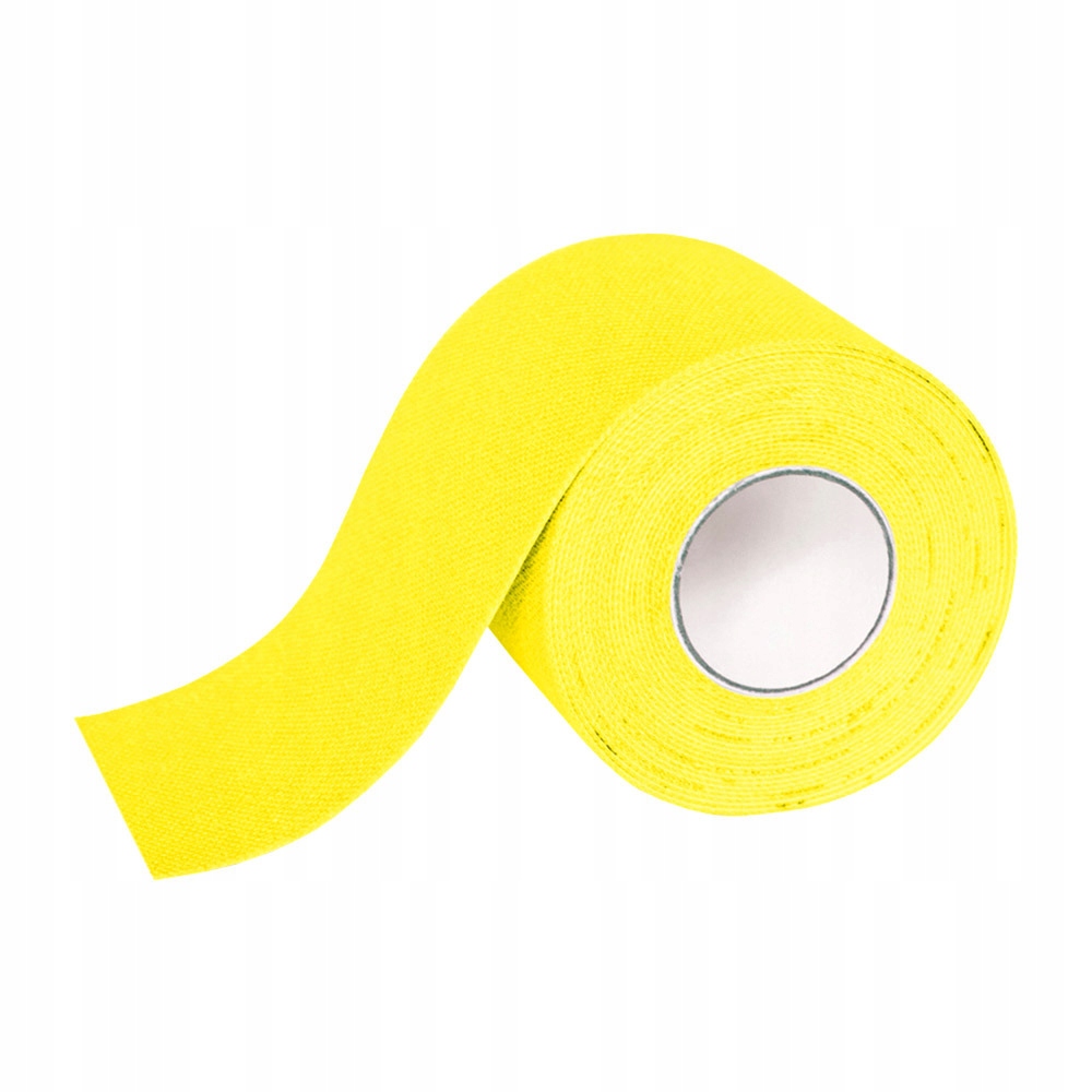Taśma K-Active Tape Elite 5cm/5m Żółta delikatna