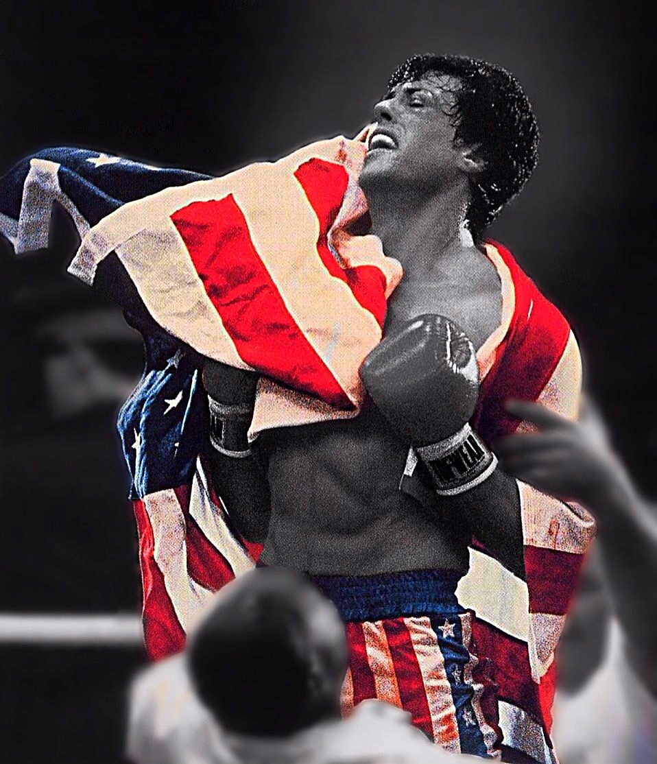 Plakat Rocky Balboa Sylvester Stallone Obraz 90x60 Rodzaj bez ramy