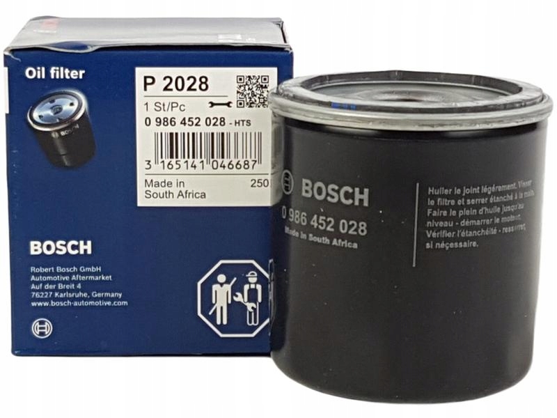 

Bosch Filtr Oleju 0 986 452 028