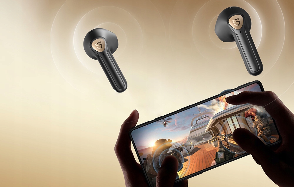 BEZPRZEWODOWE SŁUCHAWKI DOUSZNE SOUNDPEATS TWS AIR 3 DELUXE BLUETOOTH 5.2 Model Air3 Deluxe HS