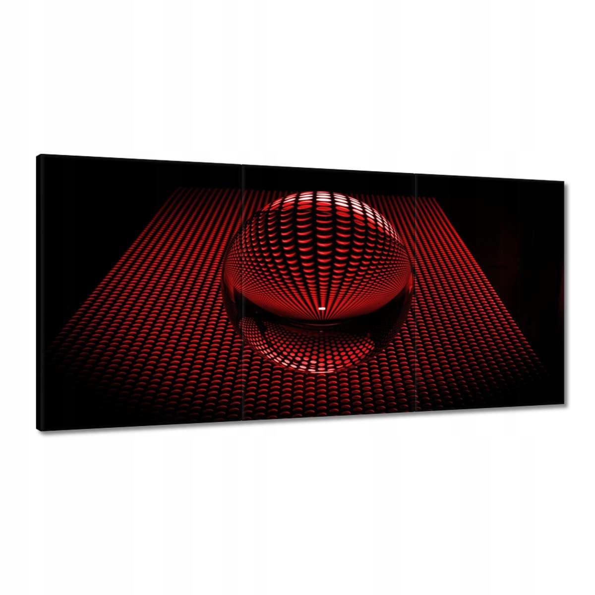 Obrazy 180x90 Červená guľa Disco