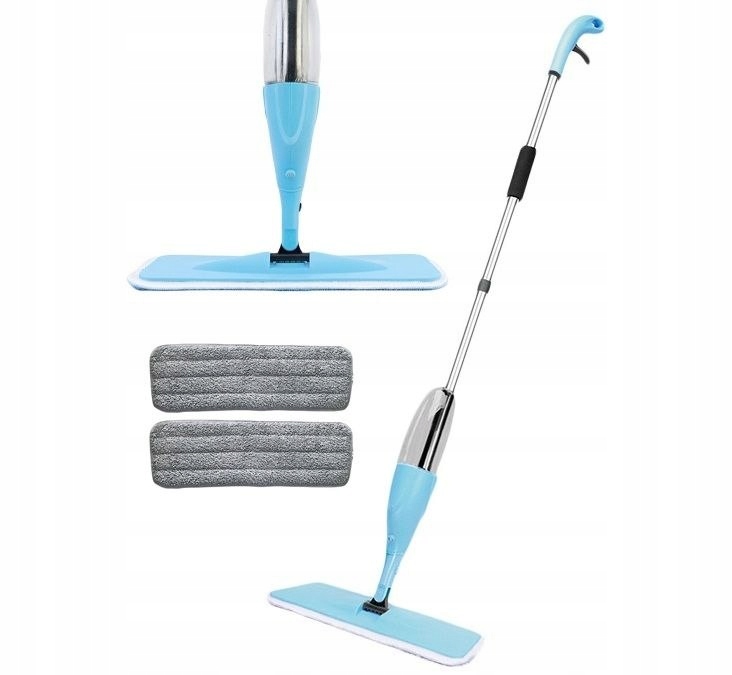 

Spray mop płaski ze spryskiwaczem obrotowy 2wkłady