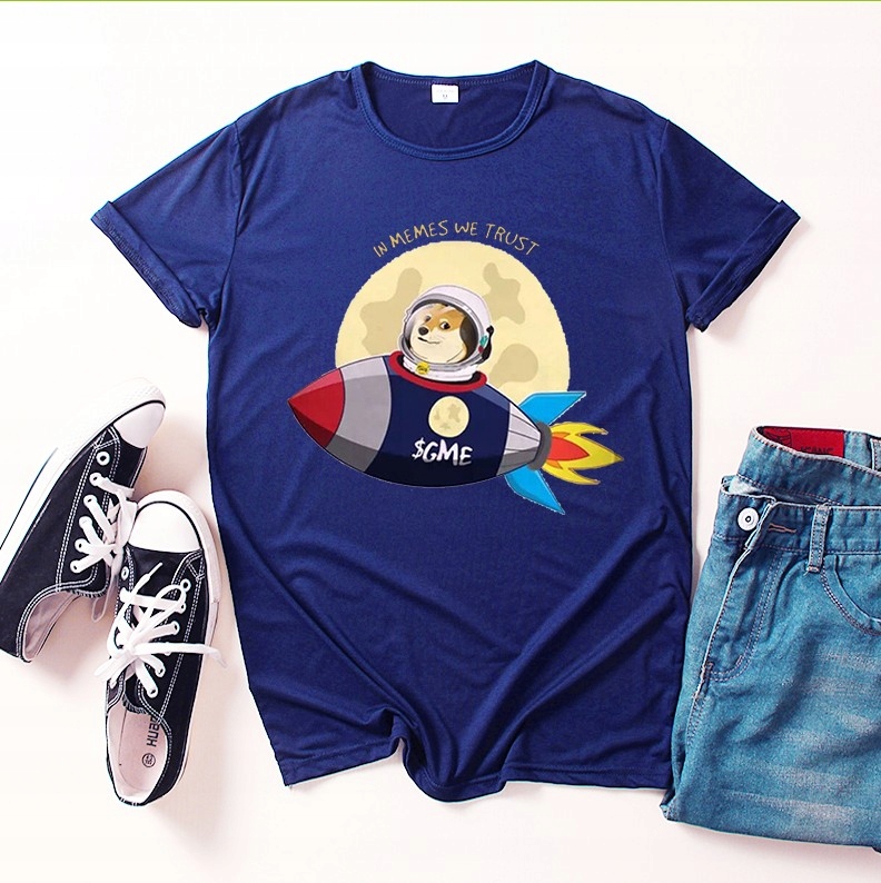 

Koszulka T-shirt DogeCoin Hodl Rocket Rakieta 03L