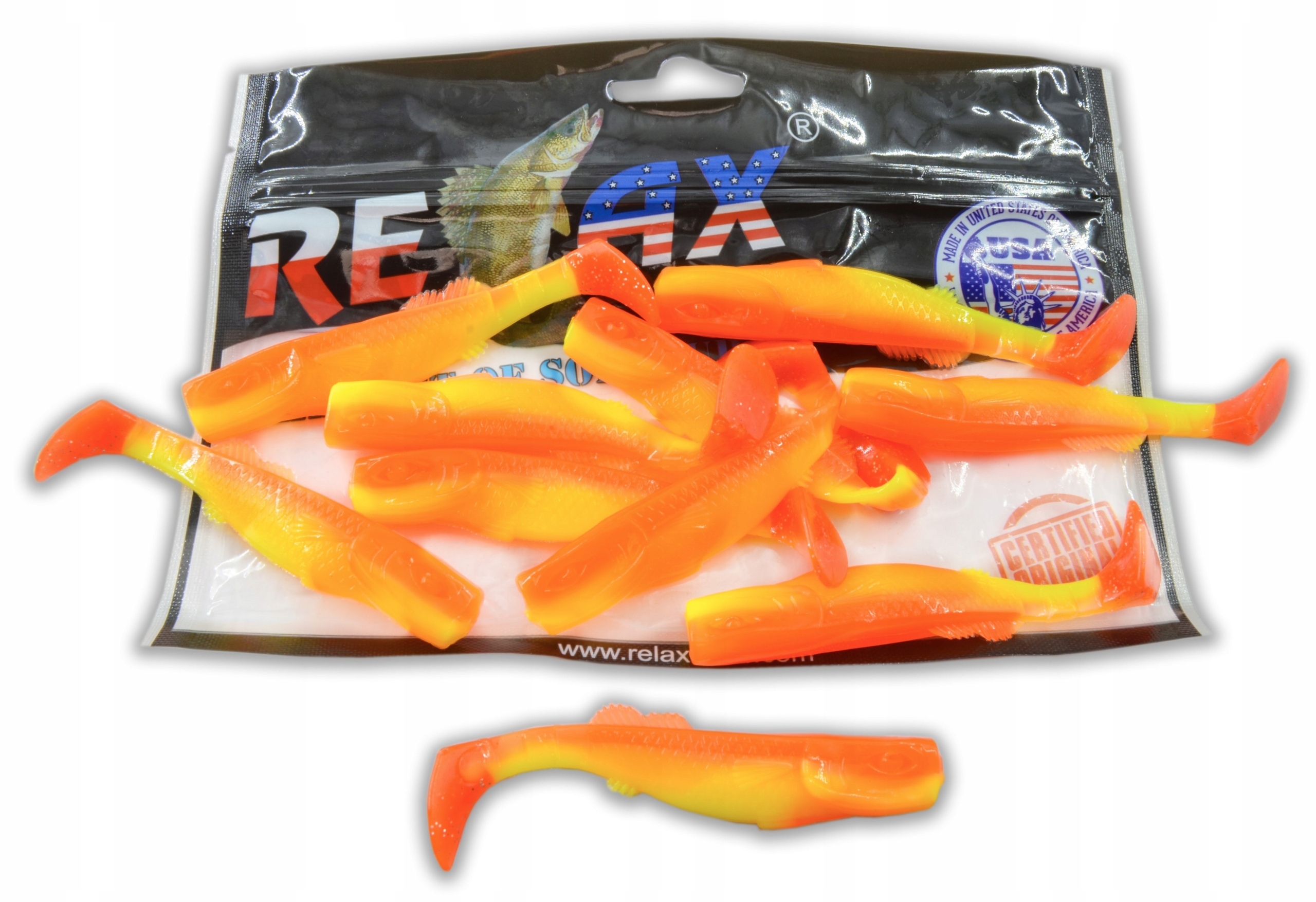 Relax Guma Na Sandacza Kalifornia 4'' 10,5cm
