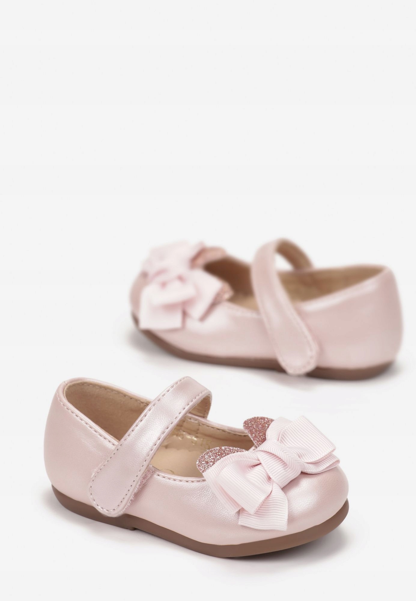 

Born2Be Różowe Balerinki 19 Ekoskóra Casual