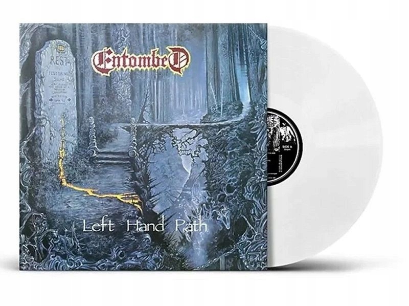 {{{ Entombed Left Hand Path (1 Lp) Limited White Vinyl