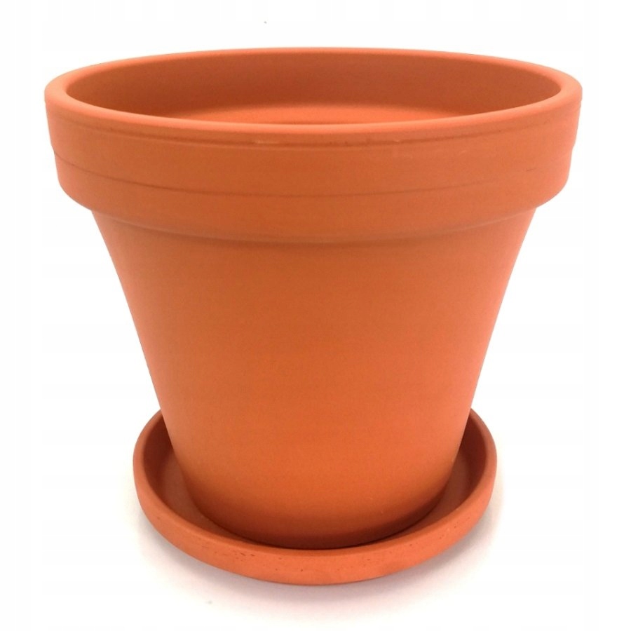 

Doniczka Gliniana Terakota 20cm podstawka