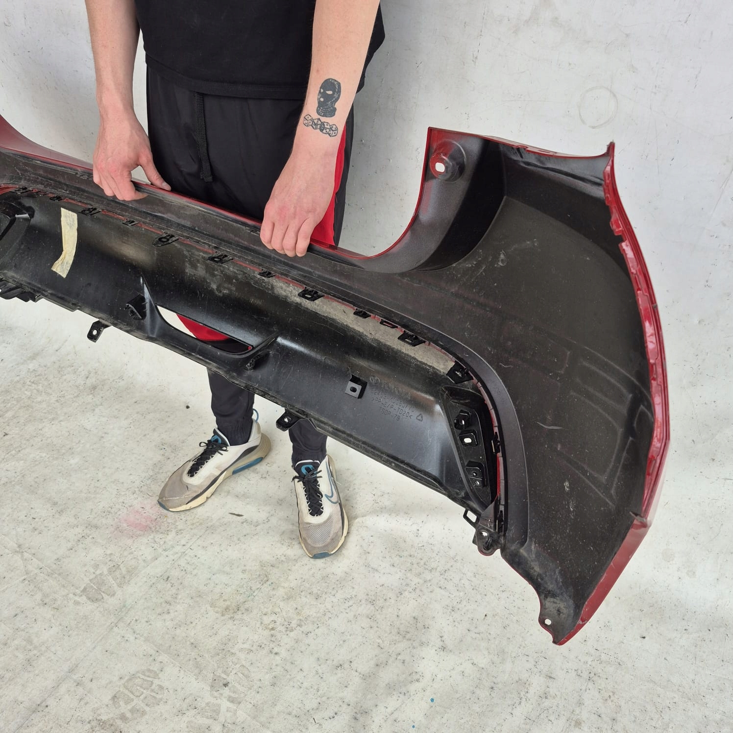 TOYOTA YARIS IV 4 20-> bumper rear part rear