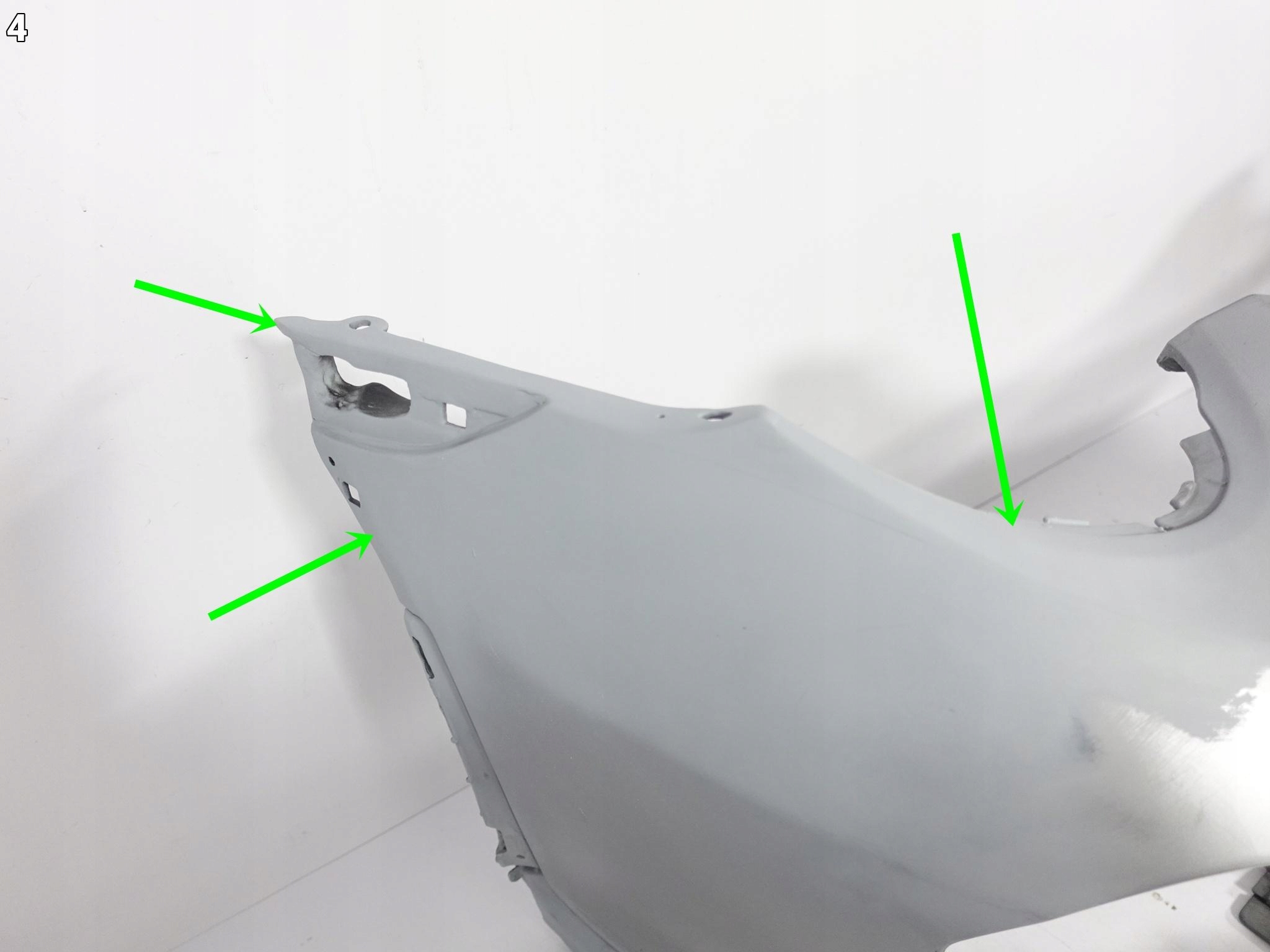 PORSCHE 991 991.1 GT3 RS GT3RS MK1 15-17 bumper BUMPER front (washers)