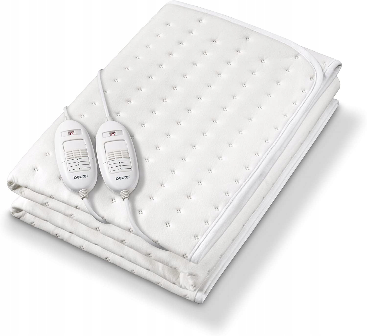 Mata elektryczny beurer TS26 białyXXL (2 strefy temp,2 przełączniki)150x140