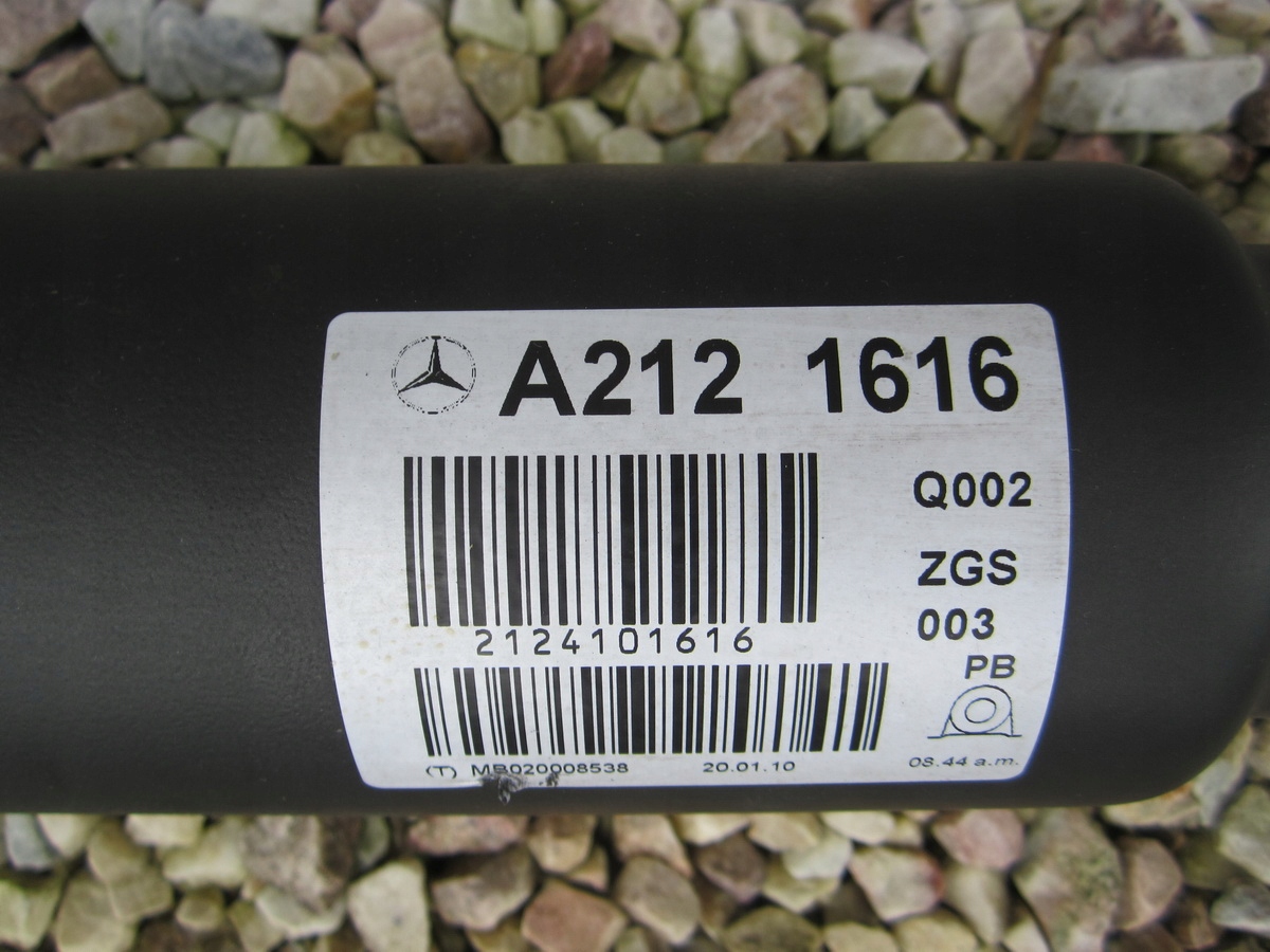 cardan Mercedes W212 E63 6.3 V8 AMG