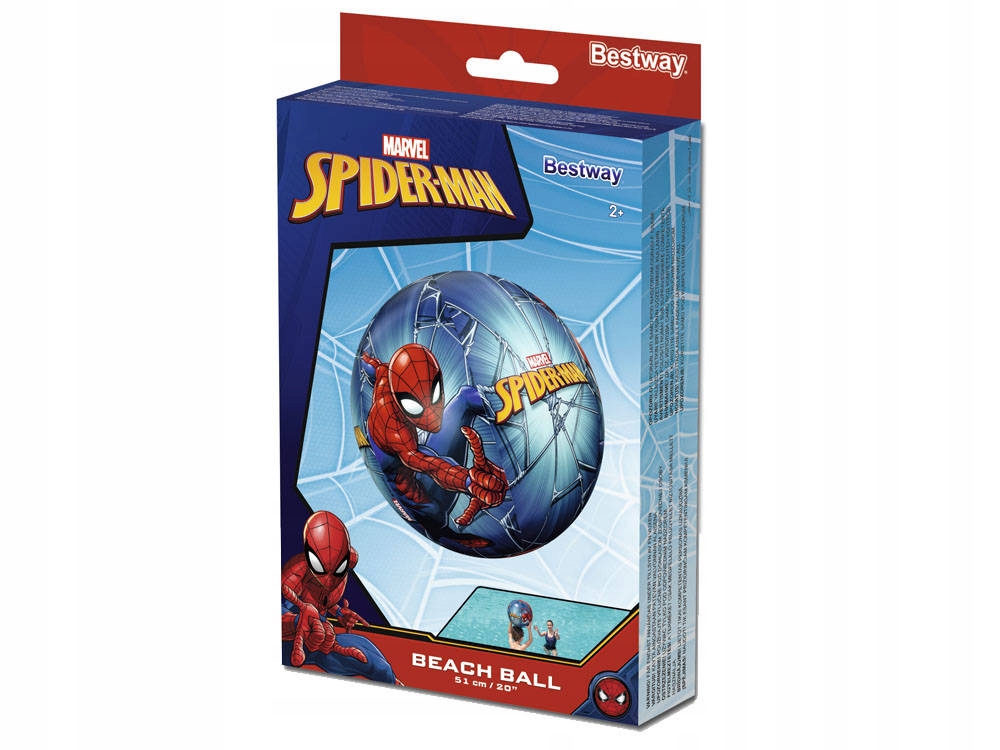 piłka dmuchana Spider-Man 51cm Bestway 98002 — 5