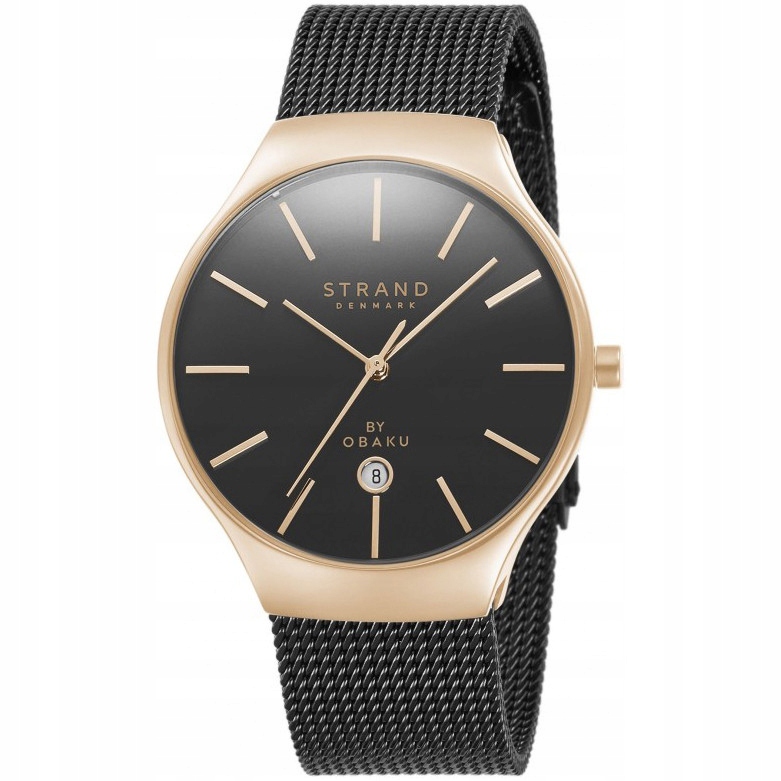 Pánské Hodinky Strand S701GDVBMB černé