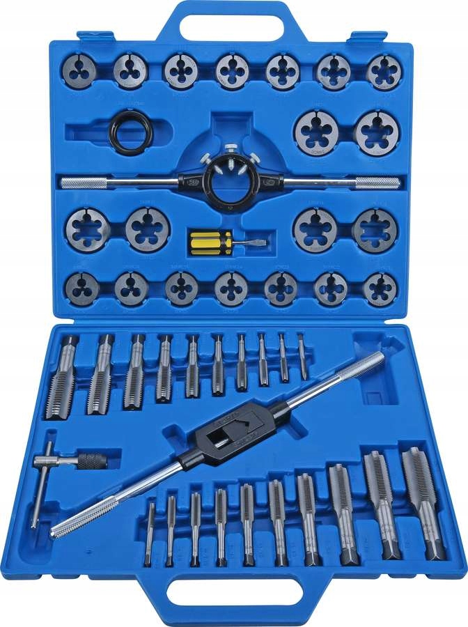 Sada náradia na závitovanie, 45 kusov 1/4"-1" C.149Z
