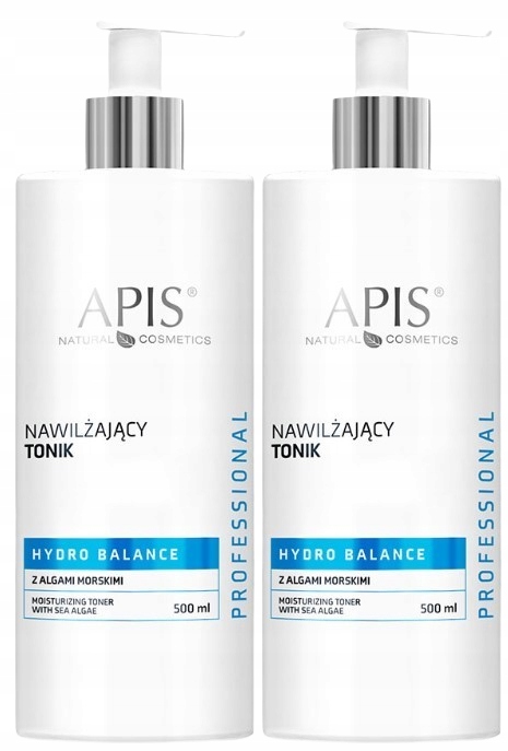 2 kusy Hydro Balance Hydratační tonikum s mořskými řasami 500 ml Apis