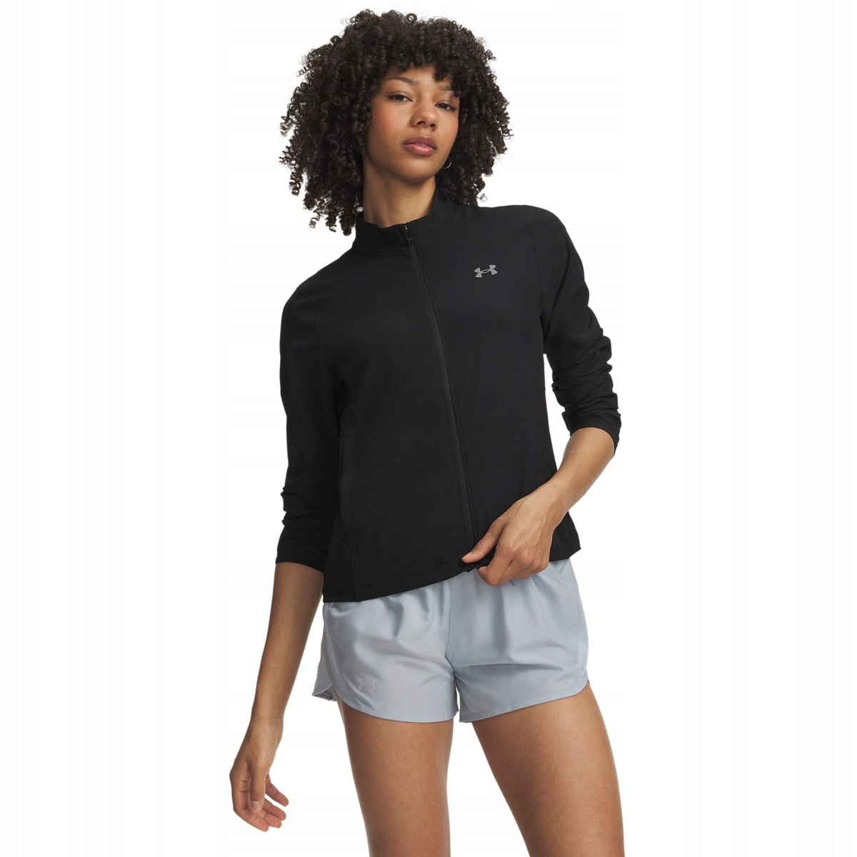 Damska bluza do biegania Under Armour Ua Velociti Track Jacket Czarny Xs