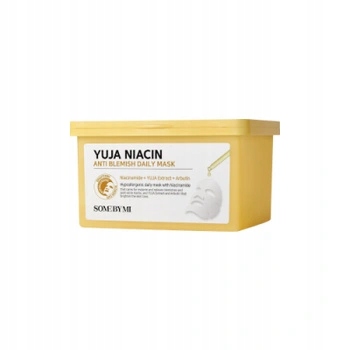 Somebymi Yuja Niacin Anti Blemish Daily Mask Rozjasňující maska