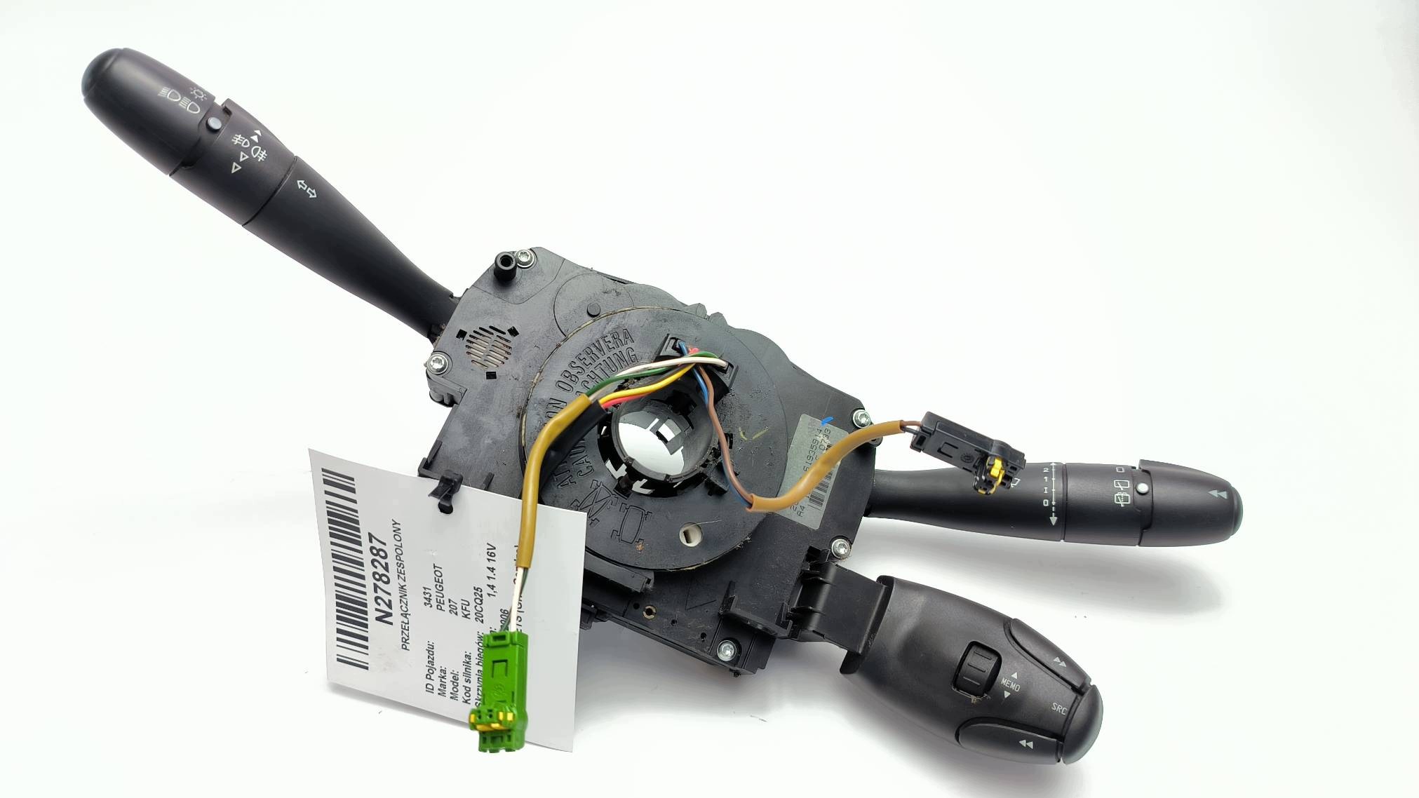 DEVIO LUCI TERGICRISTALLO TERGI 96630723XT PEUGEOT 207