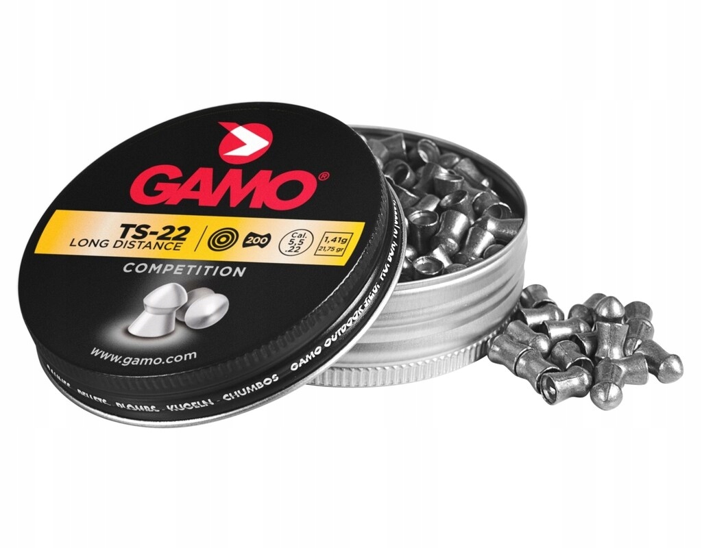 Śrut ostry szpic diabolo Gamo TS-22 kaliber 5,5 mm 200 szt.