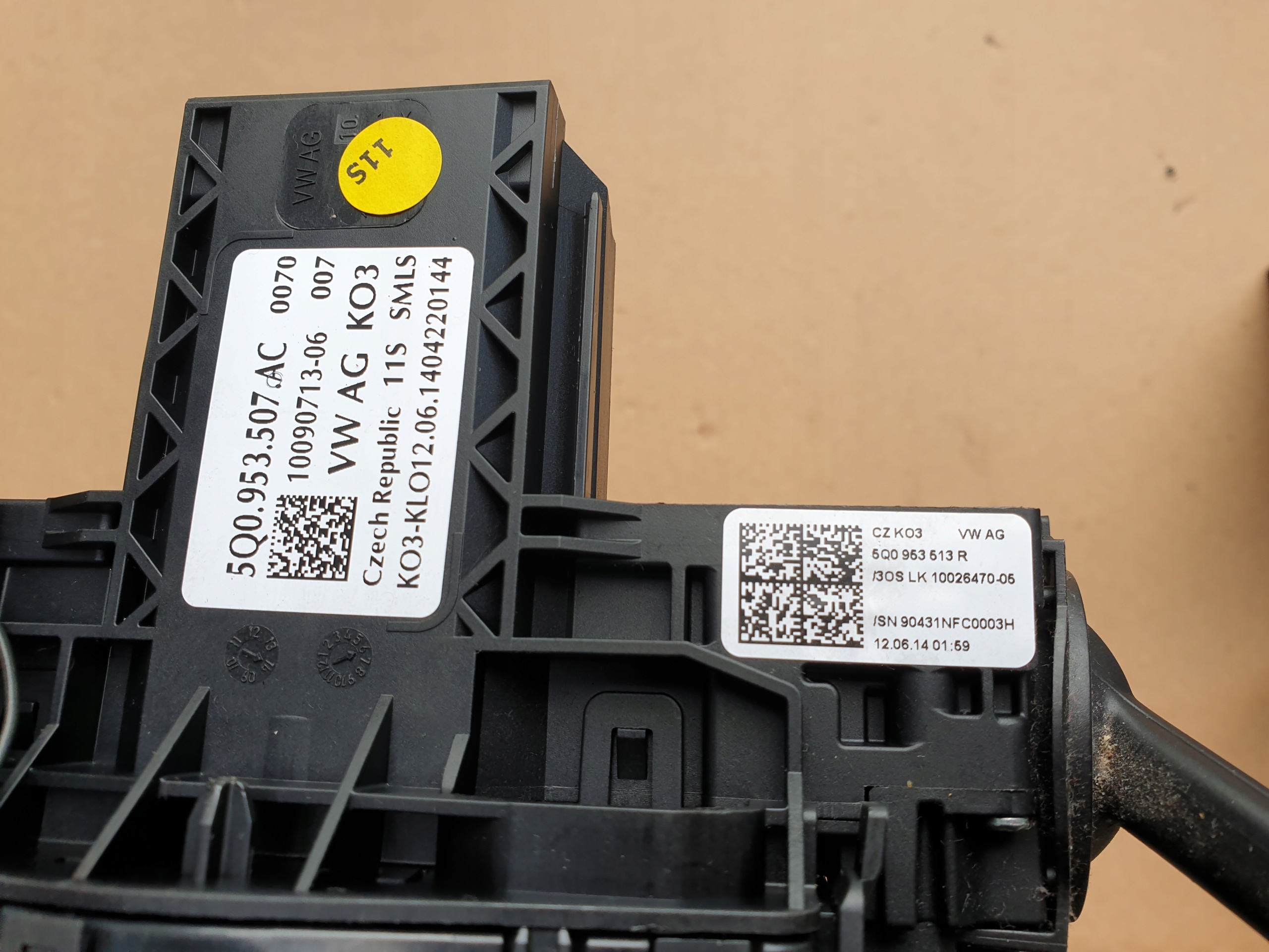 ring MANETKA switch SEAT LEON III 3 5F 5Q0953507AC 5Q0953549