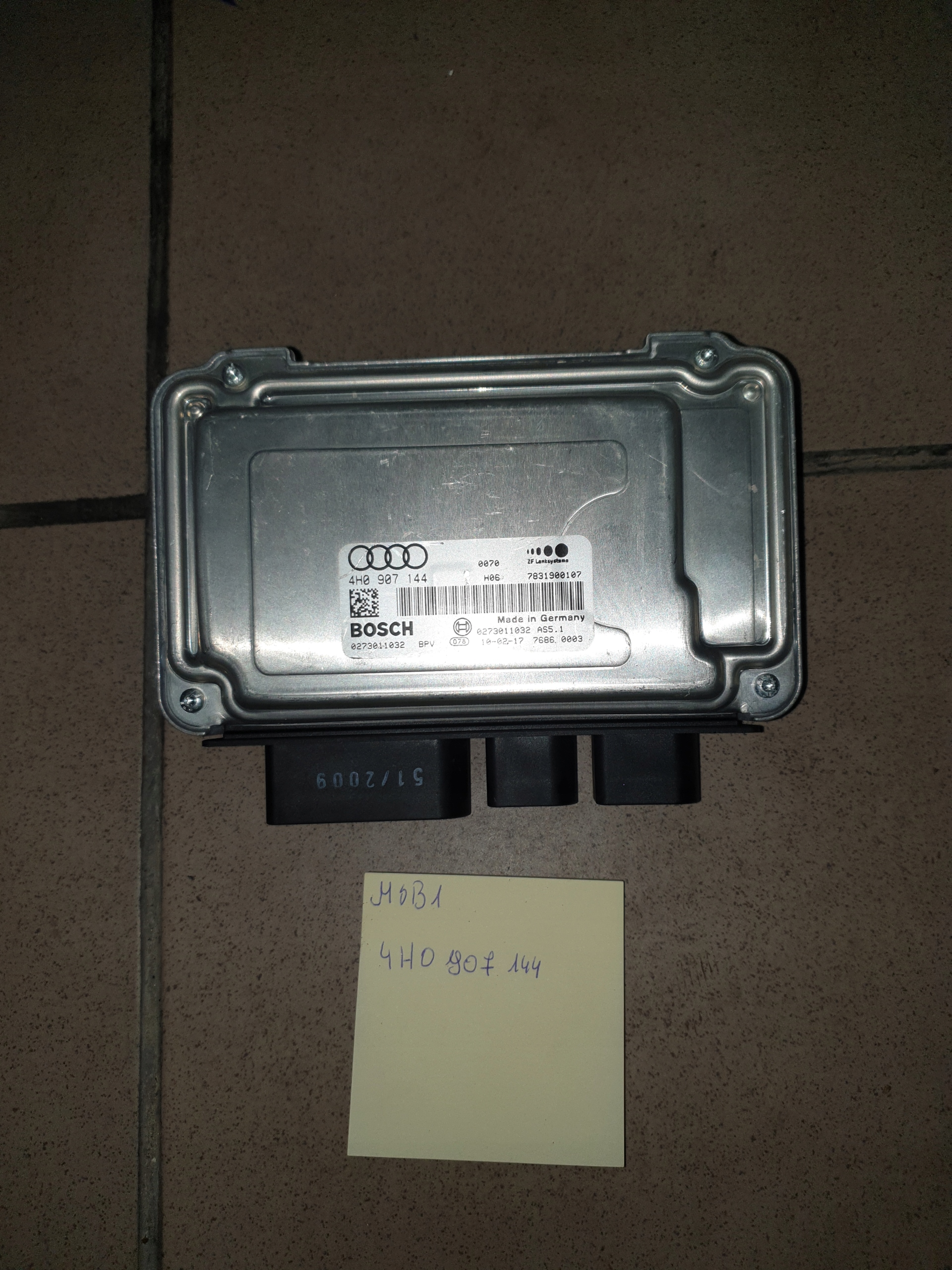 Audi OE 4H0907144STEROWNIK MODUŁ WSPOMAGANIA AUDI