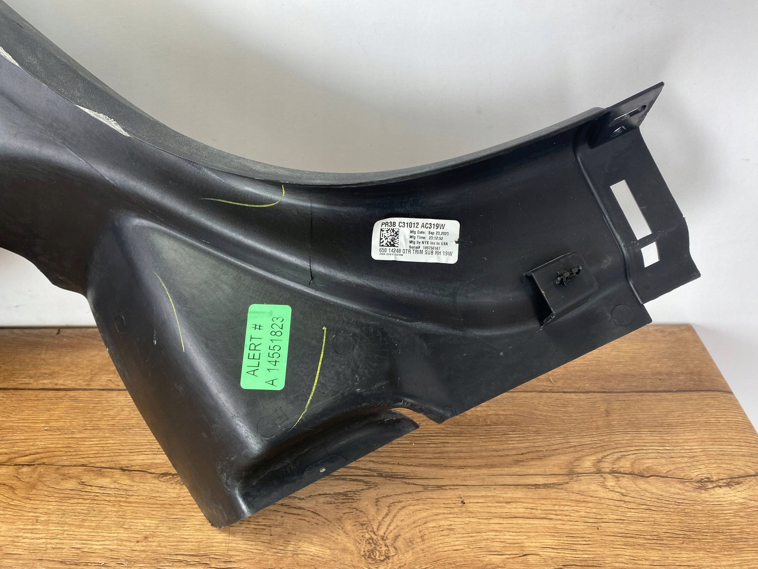 boot upholstery Ford Mustang VII S650 MK7 2024+