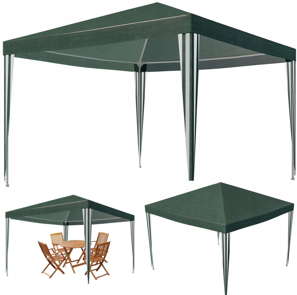 Pawilon Namiot Ogrodowy Cateringowy Do Ogrodu Handlowy 3x3m Altana Dach Pe
