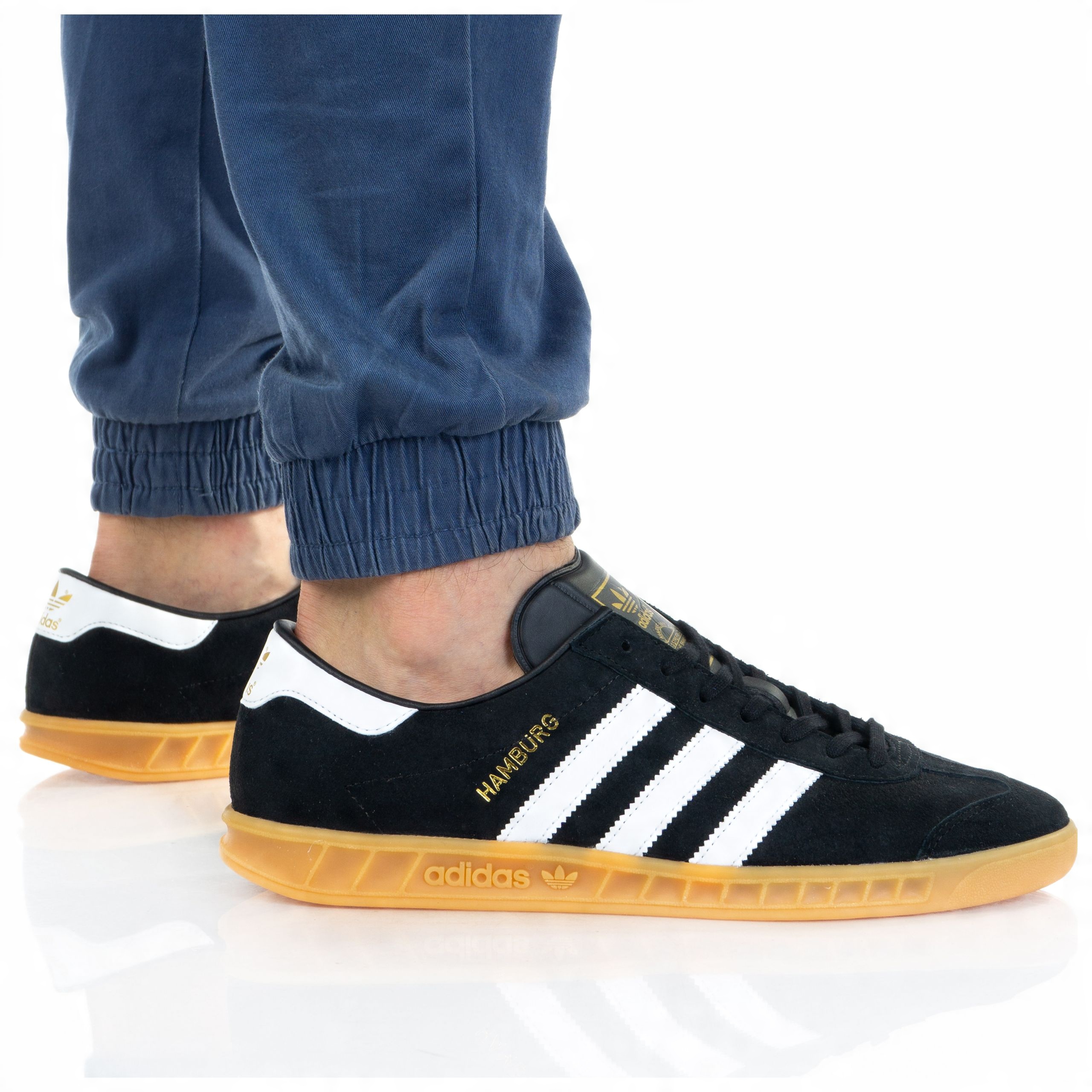 

Buty Adidas Męskie Hamburg S76696 Czarne