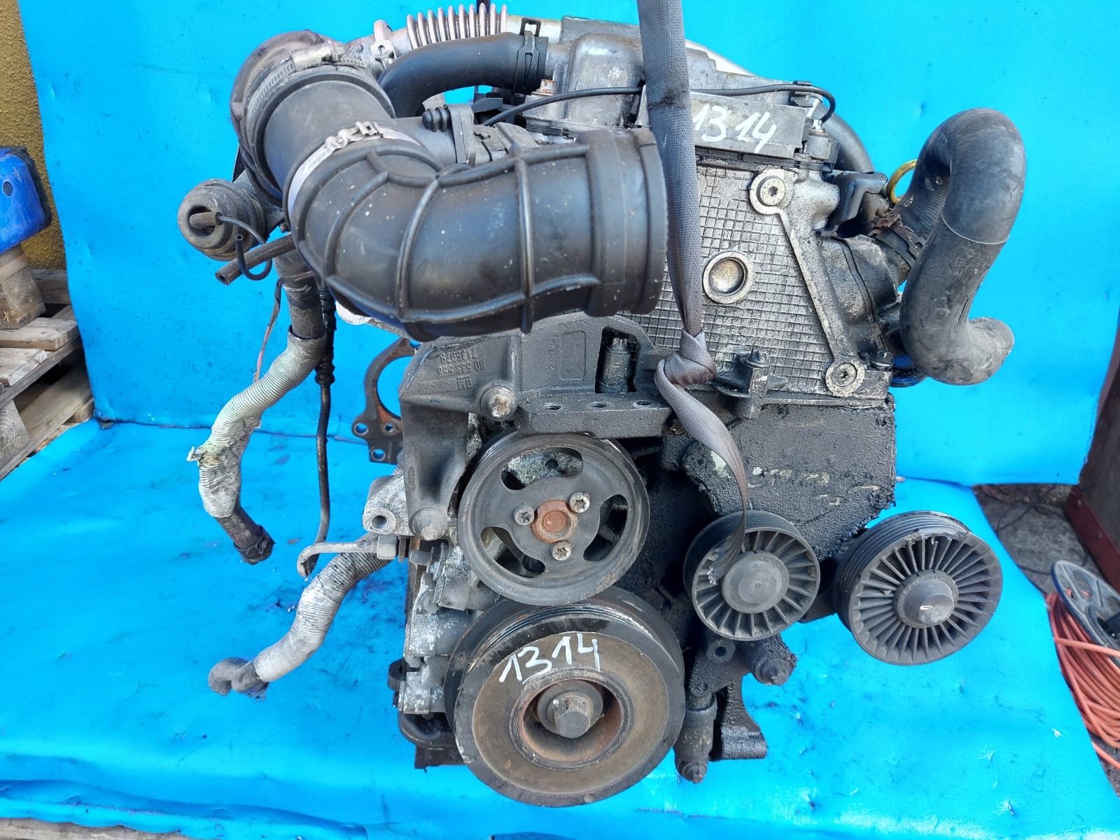 engine OPEL VECTRA B 2.0 TD X20DTI 204.523 KM