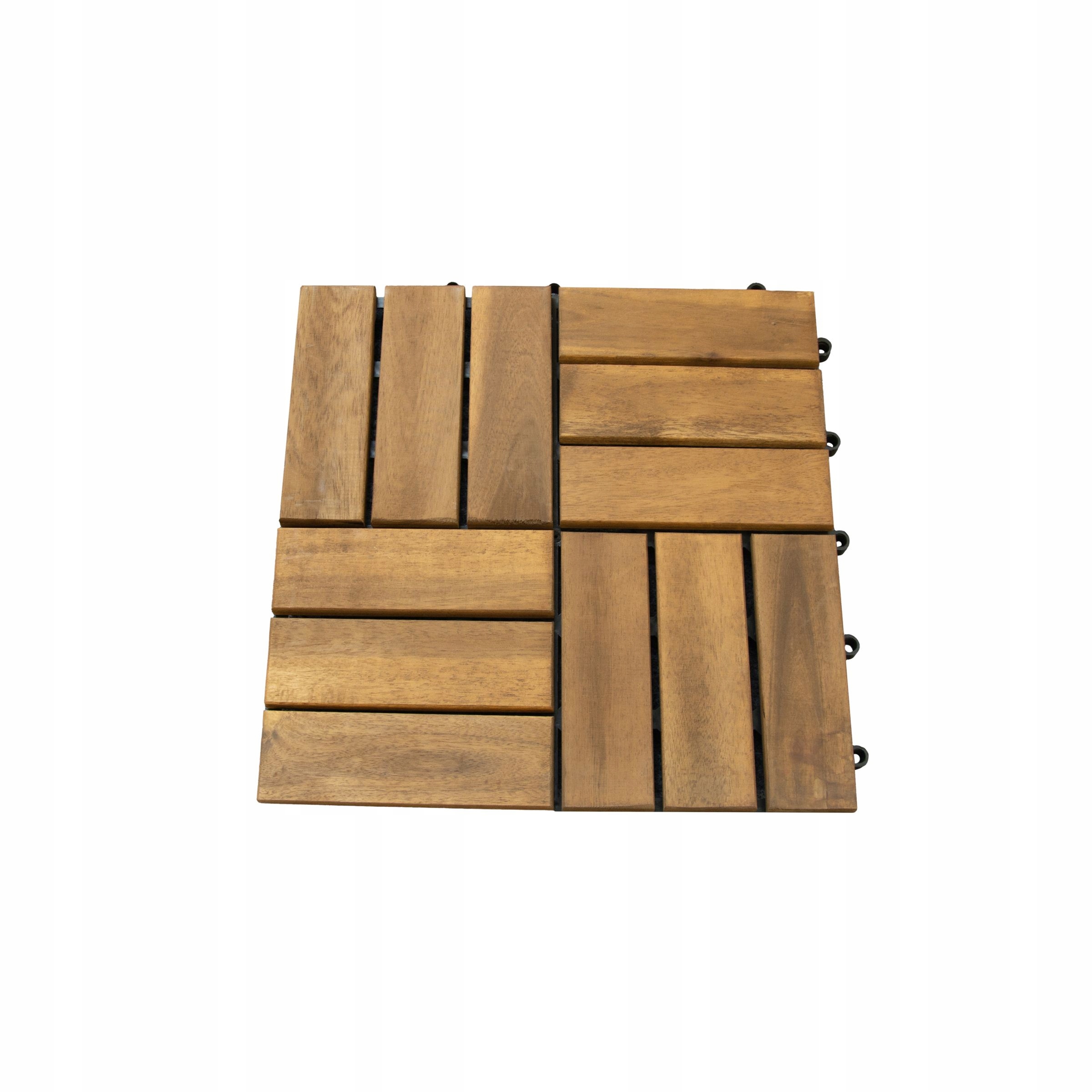 Płytka podłogowa drewno akacja balkon taras 40 szt Kod producenta RIN000020