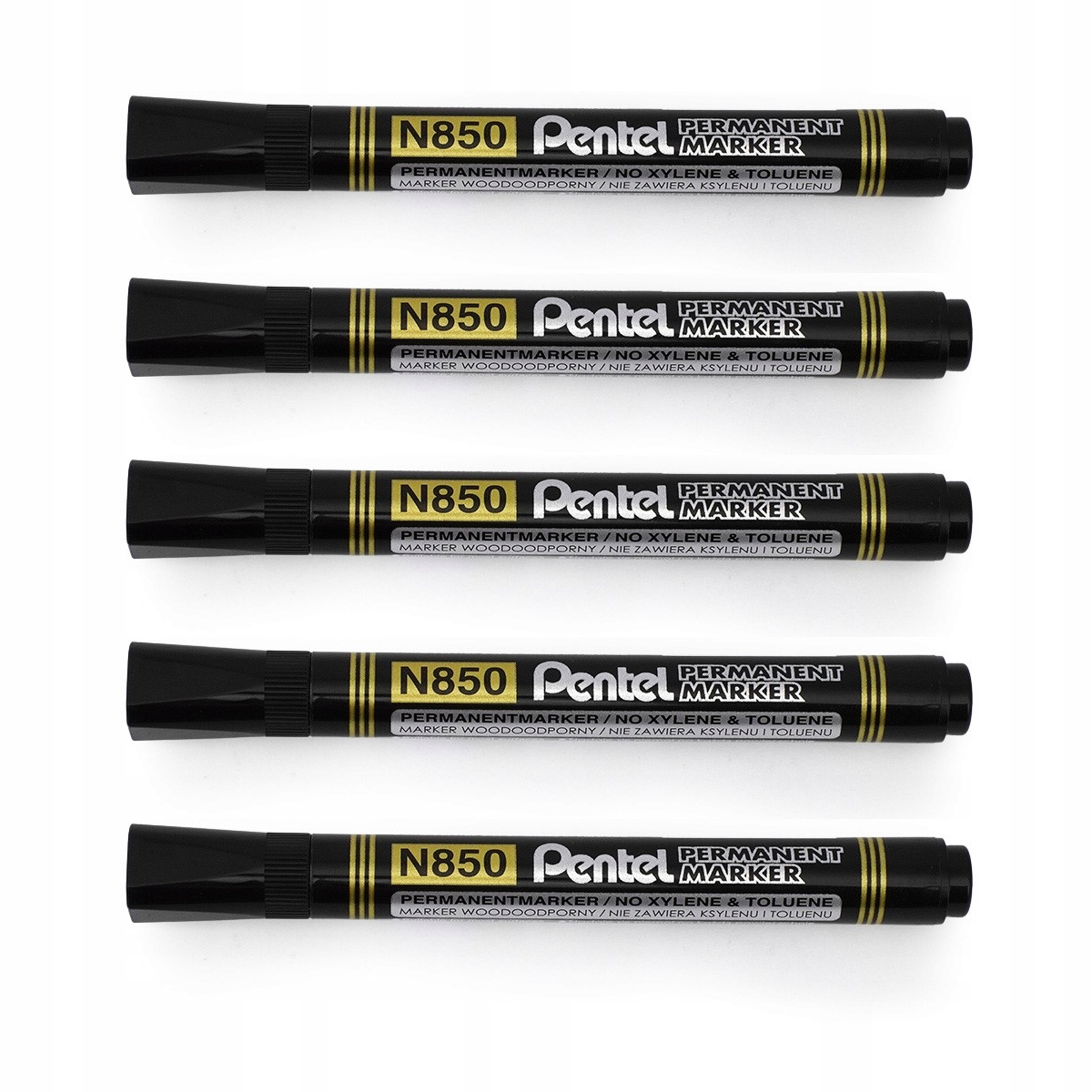 

Pentel N850 permanentny marker okrągły czarny